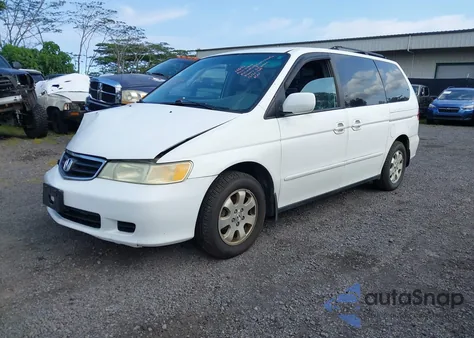 2004 Honda Odyssey Ex-L from USA, damaged, VIN 5FNRL18924B064040